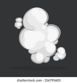 illustration 2d smoke & dust.