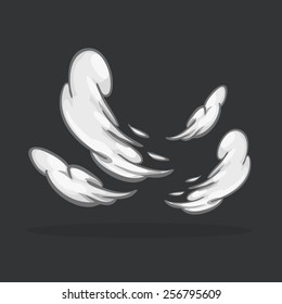 illustration 2d smoke & dust.
