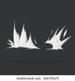 illustration 2d smoke & dust.