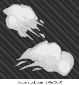 illustration 2d smoke&dust.