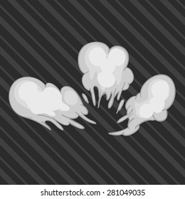 illustration 2d smoke&dust.