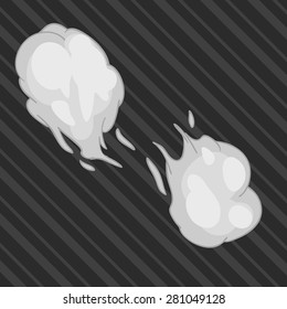 illustration 2d smoke&dust.