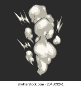 illustration 2d smoke&dust.