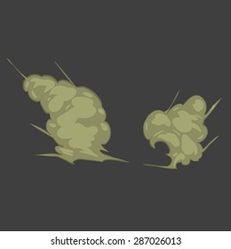 illustration 2d smoke&dust.