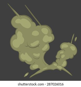 illustration 2d smoke&dust.