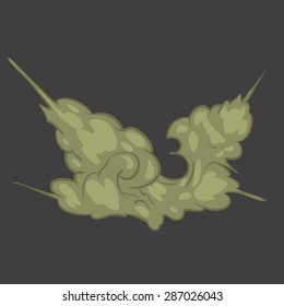 illustration 2d smoke&dust.