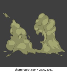 illustration 2d smoke&dust.