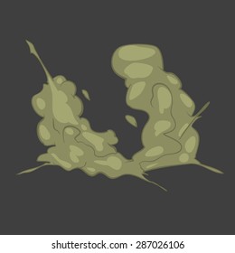 illustration 2d smoke&dust.