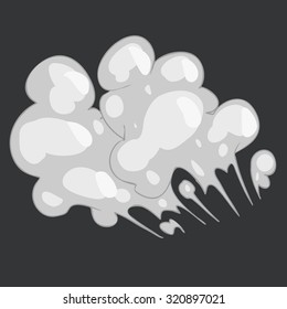 illustration 2d smoke&dust.