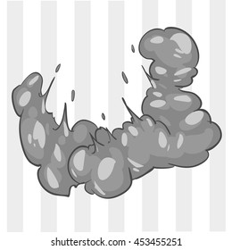illustration 2d smoke&dust.