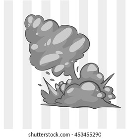 illustration 2d smoke&dust.