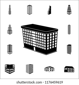 illustration of 3d school building icon. 3d building icons universal set for web and mobile