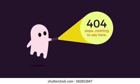 Illustration for 404 error. Vector concept design for page 404. Page not found error creative character design