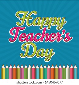 Illustration 5th September Happy Teachers Day Stock Vector (Royalty ...