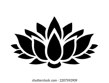 Illustration of a, Lotus Flower