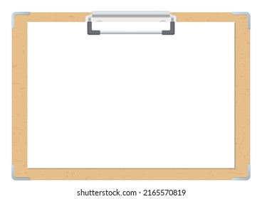 Ilustración del encuadernador de formato horizontal A4
