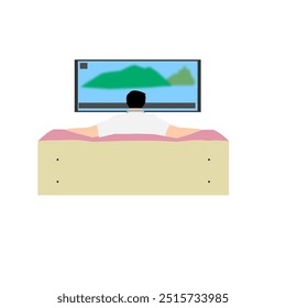 illustration about advanced technology in this earth, makes someone very close