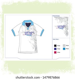 Illustration about Authentic clothing slogan, t-shirt graphics, typography