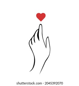 Illustration about Charity helping hands with red heart. Share love concept. Icon template for donation organization. Vector stock. Illustration of hand, icon, chart