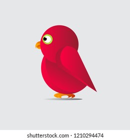 illustration about a cute bird