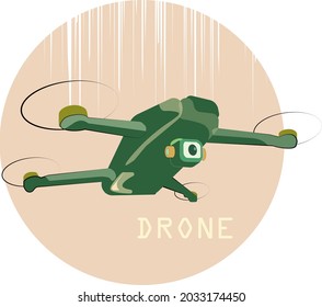 Ilustración de drones para aficionados a los juegos de drones