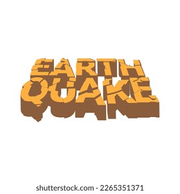 illustration about earthquake accident in eps vector