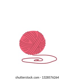 illustration about handmade thread