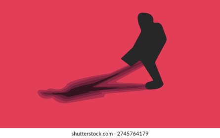 Illustration about mental depth and human psychology