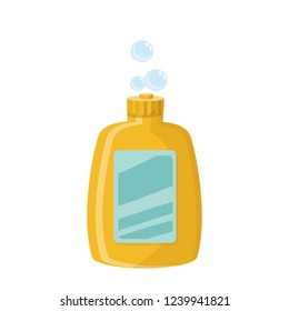 illustration about washing dishes, vector