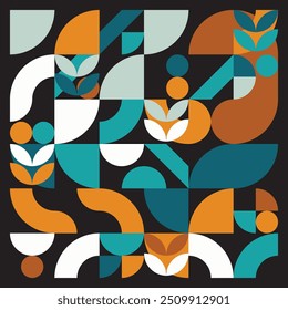 Illustration abstract artwork graphic retro vector design.