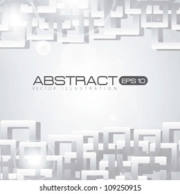 Illustration of abstract background with bright flashes, vector illustration