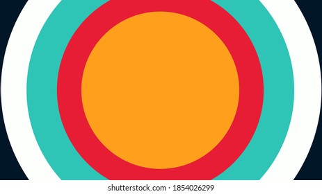 illustration of an abstract background with circles