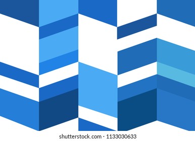 illustration abstract background concept,close up modern blue pattern,wallpaper with design for decorative intorior and building,blue vector with one part of wall,construction modern architecture