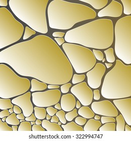 illustration of abstract background with cracks