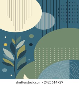 illustration and abstract background design