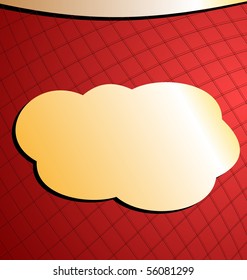 Illustration of abstract background for design with shadow mesh. Vector