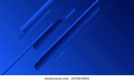 FONDO ABSTRACTAS ELEGANTE DEGRADADO AZUL LÍQUIDO LISO DISEÑO COLORIDO CON FORMAS GEOMÉTRICAS DIAGONALES PLANTILLA DE VECTOR BUENO PARA EL SITIO WEB MODERNO, FONDO DE PANTALLA, DISEÑO DE CUBIERTA 