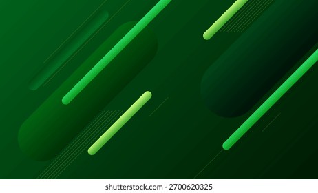 ILUSTRAÇÃO ABSTRATO FUNDO ELEGANTE GRADIENTE VERDE LÍQUIDO LISO DESIGN COLORIDO COM DIAGONAL GEOMETRIC FORMAS VETOR MODELO BOM PARA SITE MODERNO, PAPEL DE PAREDE, DESIGN DE CAPA 
