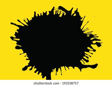 illustration Abstract background form watercolor  