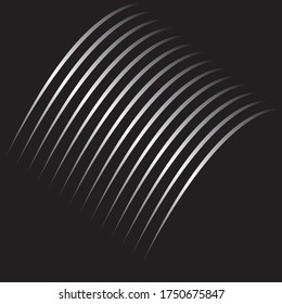 ilustración de una imagen de fondo abstracta con un color base negro