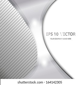 Illustration of abstract background with a metallic element. 