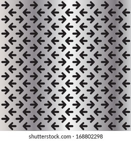 Illustration of abstract background with a metallic element. 