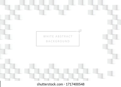 Illustration of abstract background with modern design in gray and white tone