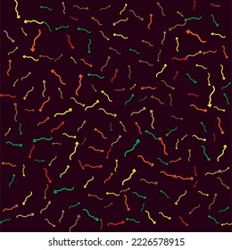 ABSTRAKTE ILLUSTRATION HINTERGRUND GESATZTER ARROW-FLATEFARBDESIGN-PATTERN-VEKTOR