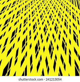 Illustration of abstract background with striped rays