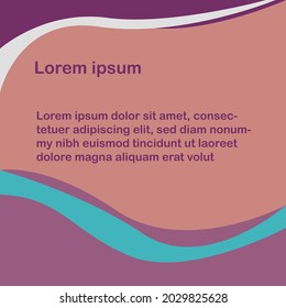 ILLUSTRATION OF ABSTRACT BACKGROUND. SUITABLE FOR SOCIAL MEDIA CONTENT BACKGROUND.