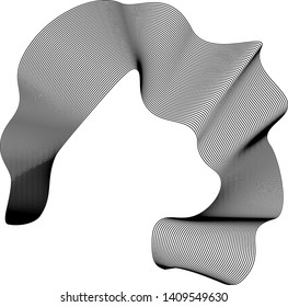 Illustration of the abstract blend cat using blend tool