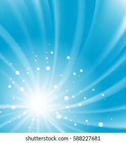 Illustration Abstract Bursting Background, Motion, Whirlpool, Explosion - Vector
