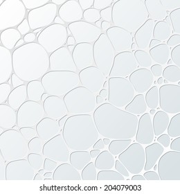 illustration of an abstract cellular futuristic background