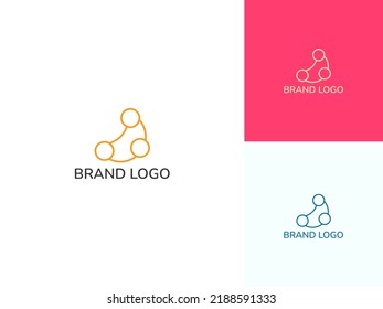 ILUSTRACIÓN ABSTRACTO CIRCLE TECH EMPRESARIAL LOGO DISEÑO DE ICONOS